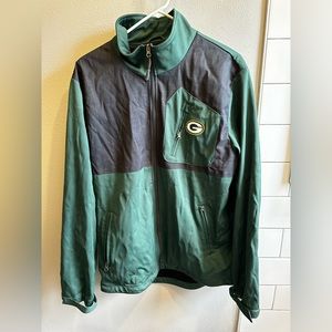 Green Bay Packers Full-zip Shell Jacket | NFL gear| size medium | NWOT | $18